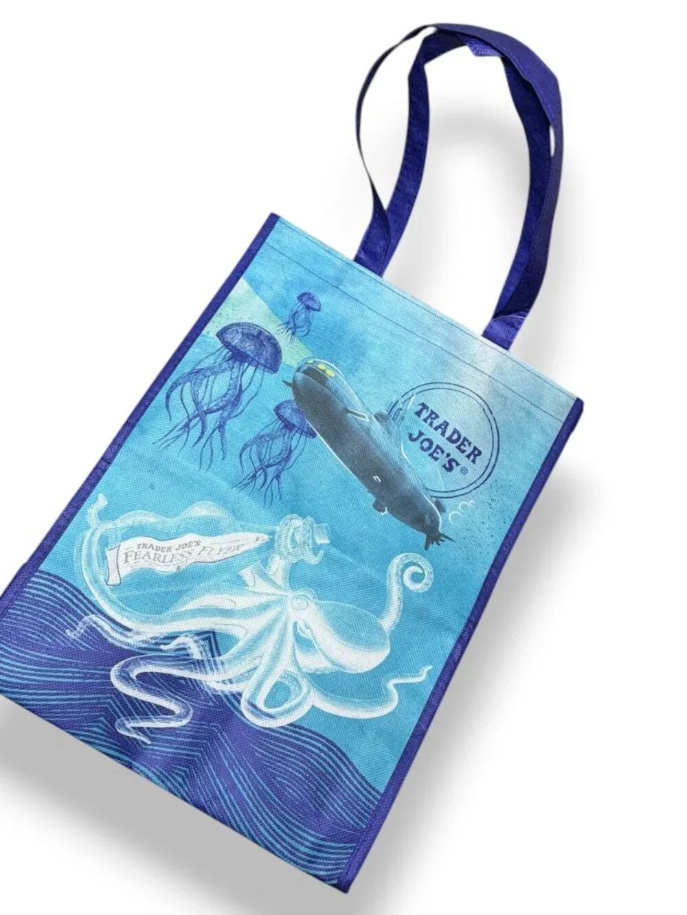 Trader Joe's Recycled Ocean Plastic shopper Tote Bag - Nemo - Picture 3 of 4